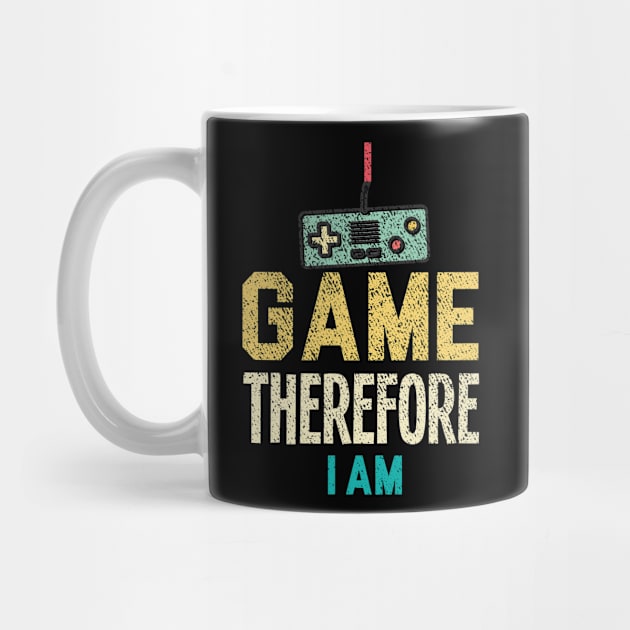 I Game Therefore I Am by NoBreathJustArt